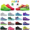 2024 Top Quality lamelo ball shoes Basketball Shoes Women Mens MB 02 mb03 Rick and Morty Queen City Fade Galaxy Lunar New Year Jade Platfrom Sports Sneakers Trainers