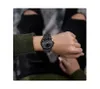BUREI Men's Wrist Watches, Analog Stainless Steel Quartz Waterproof Watches for Men,Valentines Day Gifts for Men