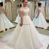 Conte de fées dentelle Boho robes de mariée 2024 épaules dénudées Appliques pays robe de mariée une ligne Corset Tulle bohème Robe de mariée Robe De Mariage Vestios De Novias