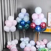 파티 장식 풍선 지원 스탠드 홀더 칼럼 생일 축하해 발룬 장식 베이비 샤워 globos 웨딩