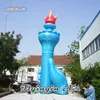 Hurtownia Outdoor Giant Inflatible Statue of Liberty's Torch 6m 20 stóp wysokość Reklama Air Blown Torch Balon na paradę pokaz