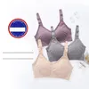 Maternité Intimates Soutien-gorge d'allaitement avant la grossesse Bouton ouvert Soutien-gorge d'allaitement sans armatures Femmes enceintes Allaitement Otroi