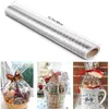 Prezenty Wrap Białe kropki torby celofanowe Roll for Buquet Arts and Crafts Caskets 40 cm x 30m