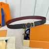 Herren-Designergürtel, Modeaccessoires, Luxusgürtel, doppelseitig, mit Geschenkbox 2401081