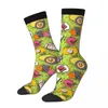 Men's Socks Trendy Cartoon Elements Collection Casino Male Mens Women Summer Stockings Printed