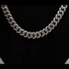 Luxury Floating Estate Dazzling Designers Customized Minimal Anchor Clip Art Micro Pave Wedding Gift Moissanite Diamond Chain