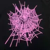 メンズTシャツsp5derシャツメンズデザイナースパイダーシャツヤングタグ555555夏のルーズティーファッション通気性男服ストリートショーツスリーブ肉