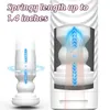 Masturbators Men's Fully Automatic Retractable Airplane Cup Holder for Suction and Vibration Penis Exercise Adult Sexual Products Male Masturbator