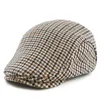 2024 Primavera Autunno e Inverno Lady Feltro Berretto Maschio Berretto di edera Donna Moda Pied De Poule sboy Caps Papà Caldo Pile Pittore Cappelli 240124