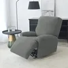 Tjock Split Recliner Chair Cover Nonslip Polar Fleece Single SOFA Covers för vardagsrum Lazy Boy Relaxerande fåtölj Slipcovers 240119