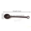 Cuillères 10G cuillère à mesurer en plastique café remuer glace Dessert longue poignée jus lait thé agitateurs Scoop outils de cuisine BH6136 Drop Dhoaz