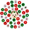 Abbigliamento per cani 10 pz/lotto colorato bowtie fiocchi per capelli decorati cani di piccola taglia papillon collare accessori per toelettatura animali forniture