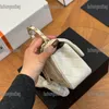 20CM Luxury Women Mini CF Borsa a tracolla con patta Portamonete Reticolo di diamanti Hardware dorato Borsa a catena Borsa sotto le ascelle Porta carte Fanny Pack Pochette da sera Portachiavi