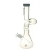 Glas-Shisha-Bong/Rig/Bubbler, Höhe: 40,6 cm, mit Downstem und Glaskopf, Marke Kindy GB086