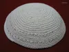 Bérets 16/17CM TRICOT FAIT MAIN YARMULKE KIPPAH KIPPOT