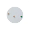 Orecchini con perno 3MM/6PCS Colore Mini Zircone Orecchio Set Moda Argento sterling Anti allergico Piccolo invisibile per uomini e donne Gioielli