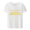 Men's T Shirts Print Tee Written And Directed By Quentin Tarantino Men For T-Shirts Pulp Fiction Kill Bill Big Tall Tees Clothes