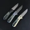 Coltello pieghevole D2 Blade Outdoor BM 430BK manico in fibra di nylon campeggio sicurezza difesa tasca sciabola strumento EDC