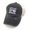 Party Favor Hat pozwala Brandonowi wydrukować mężczyzn mężczyzn baseball czapki prezydent wyborczy Joe Biden Cap Regultable Fashion Casual Sport Hat Dhcwu