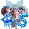 Украшение для вечеринки Santiago Of The Seas, набор фольгированных шаров с днем рождения, аксессуары для детского душа, комплект Globlos, декор
