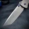 Titanium Handle BM 537 Tactical Folding Knife Outdoor Camping Fishing and Hunting Safety Defense Pocket Knives EDC Tool