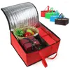 Storage Bags Waterproof Insulated Bag Cooler Folding Picnic Basket Ice Pack Drink Box Thermal Lunch Portable Food Delivery Pizza