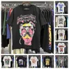 Magliette lunghe da uomo firmate Magliette lunghe da donna di alta qualità Hellstar Studios Records girocollo T-shirt stampate da uomo casual a maniche lunghe da strada