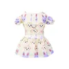 Dog Apparel Spring And Summer Puppy Clothes Monkey Petal Skirt Princess Pet Accessories