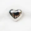 20 datorer Smooth Metal Heart Pendant Charms Middle Cross Lovely Charm Armband Smycken Making 60437 240127