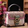 Nowa sprawa Rose Rose Rose Rose z zaawansowanym zachodnim stylem jedno ramieniem Crossbody Mała torba Tide 2024 78% zniżki