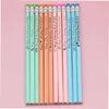 2050100 Personalized Colored Wooden Pencils Customized School Decor Pen With Eraser Wedding Gift Favors Baby Shower Party 19CM 240127