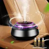 With Ambient Light Car Aroma Diffuser 30ml Essential Oil Air Freshener Flower Perfume Cologne Flavoring For Cars