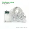 Strings ANBLUB 1.5M 2M 3M Po Clip Holder LED String Lights For Christmas Year Party Wedding Home Decoration Fairy Battery