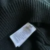 남성용 플러스 사이즈 후드 스웨트 셔츠 자카드 편지 니트 스웨터에서 가을 / 겨울 획득 니트 머신 e 맞춤형 세부 사항 승무원 목면 e50