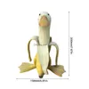 Tuindecoratie Banaan Eend Creatieve Scptures Yard Vintage Tuinieren Decor Art Grillige Geschild Huis Standbeelden Ambachten Snelle Levering Dh5Mo