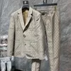 Masculino blazers linho de linho de algodão jackets de designer