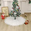 Christmas Decorations White Mesh Pleated Skirt Tree Solid Cake Wedding Dress Daily Necessities