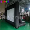 Atacado 10x8m (33x26 pés) tela de cinema inflável Telas de projetor de teatro interno e externoInclui ventilador, amarrações e saco de armazenamento