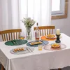 Manteles Individuales de cuero para mesa, posavasos para comedor, mantel Individual, plato, taza, vajilla, accesorios de cocina nórdicos modernos