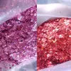 1 kg holografisk nagelglitterflingor 1000g mix-hexagon glittrande pulver bulk chunky fin holografisk paljetter diy nagel dekoration*y 240202