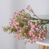 Flores decorativas 52cm flor artificial bebês respiração falso gypsophila para festa de aniversário de casamento casa floral diy buquê decoração