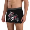 Underpants Men Motorcycle Speed Through Space Underwear Racing Funny Boxer Shorts Panties Homme Breathable S-XXL