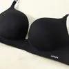 Sutiãs profundos u para mulheres algodão lingerie sexy sem costura reunir fio livre roupa interior sutiã ab copo ajustar push up bralette