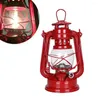 Lanternes portables LED Lanterne de camping Style rétro Tempête de pétrole Lampe d'extérieur en métal Multi-spécifications Kerosene lumineux