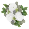 Dekorativ blommor Flower Ball Holder Rings Wedding Party Decoration Wreatle Supplies Spring Leaf Farmhouse Table Home