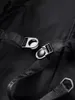 النمط القوطي الياباني harajuku darkwear ذكر Urban Streetwear Skull Y2K Black Techwear Coat Coat Motorcycle Stuck