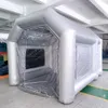 wholesale Small Motorcycle Inflatable Spray Paint Booth Portable Paint Job Tent With Filter System For Car Painting