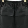 メンズショーツメンカジュアルカーゴゴシック衣類夏のソリッドスウェットパンツハイストリートブラックグリーンショート