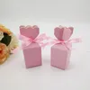 10/20 Fish Tail Wazon cukierki DIY Flower Wedding Gift Box Work z wstążką urodziny Baby Shower Zapasy 240205