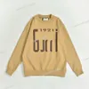 Designer Felpa con cappuccio Felpe con cappuccio Uomo Donna Alta qualità Streetwear Pullover Felpe Lettera Stampa Girocollo abbigliamento casual top style beige colore kaki Coppia